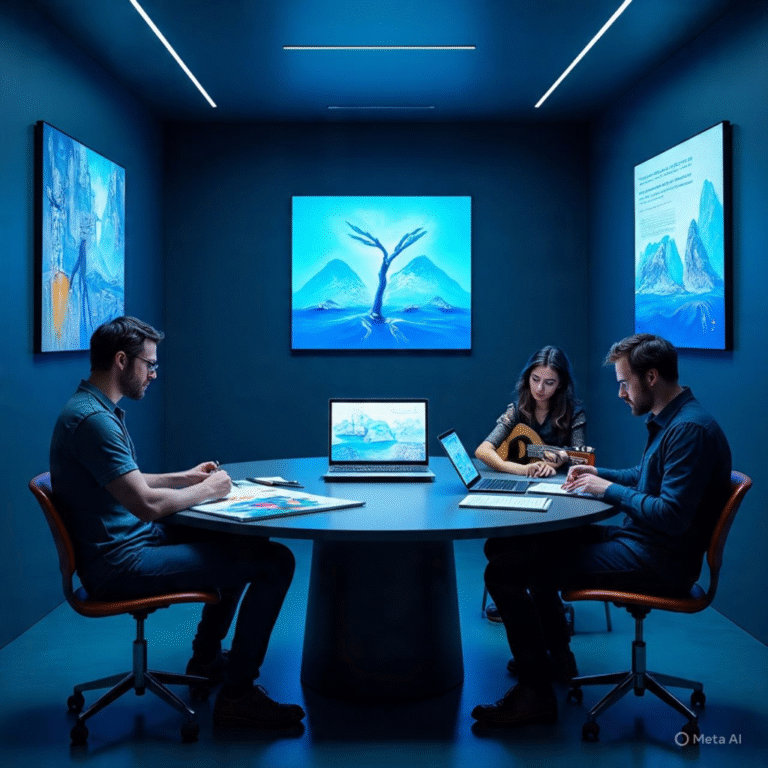 AI sebagai Muse Kreatif: Studi Kasus Bagaimana Seniman, Musisi, dan Penulis Berkolaborasi dengan AI Generatif untuk Menciptakan Karya Baru