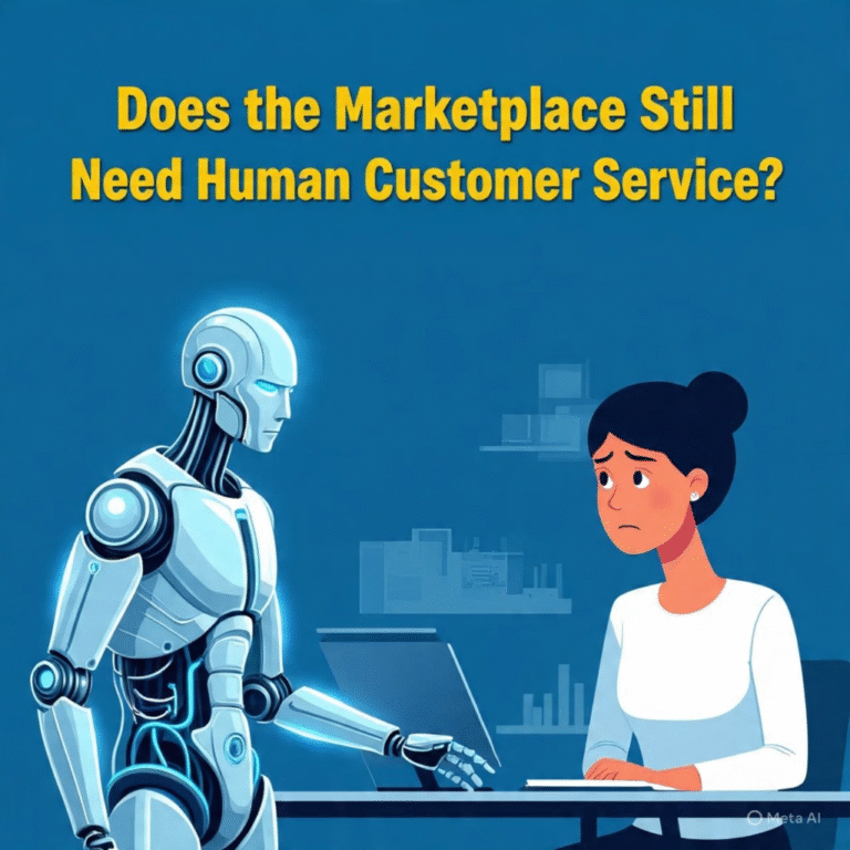 AI vs Admin Toko: Apakah Marketplace Masih Butuh Customer Service Manusia?