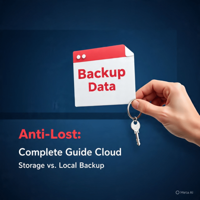 Backup Data Anti-Hilang: Panduan Lengkap Cloud Storage vs. Local Backup untuk Pemula