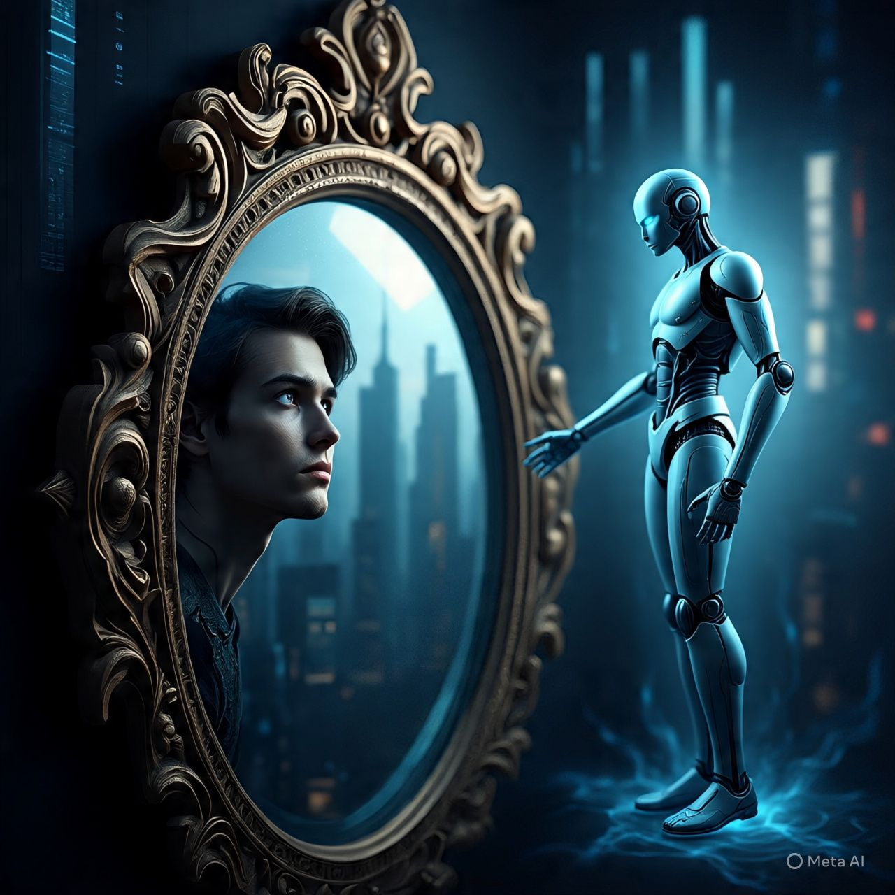 Cermin Kuno di Era Digital: Manusia, AI, dan Gema Protes Para Malaikat